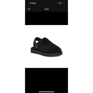 UGG Australia Men's Goldencoast Clog ii (Black)  Size 10 New With Box